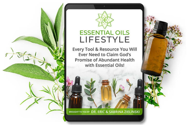 Essential Oils Lifestyle on Tablet